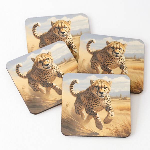 Item preview, Cheetahs Speed And Agility designed and sold by DrawnThreads.