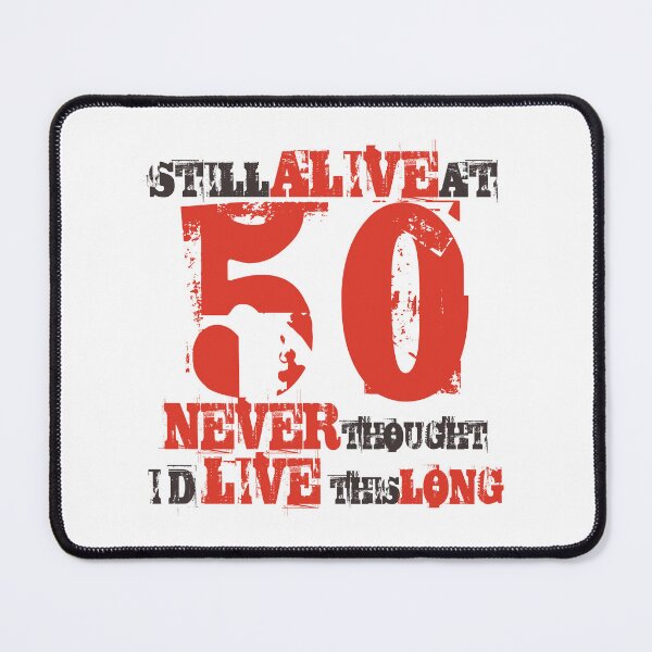 Item preview, 50th Birthday Humor Attitude designed and sold by thepixelgarden.