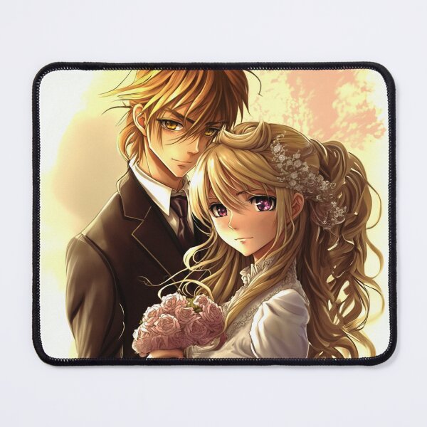 Item preview, Anime wedding couple 4 designed and sold by Made-by-Gus.