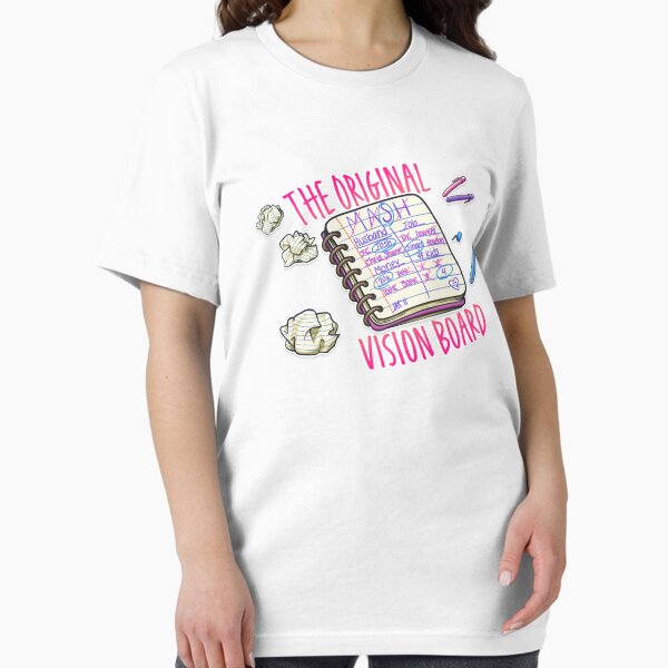 Item preview, MASH Game Shirt – 90s Nostalgia Vision Board Tee designed and sold by Bebaystudios.