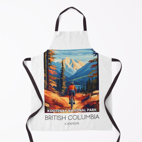 Item preview, A Pop Art Illustration of Kootenay National Park - Canada  designed and sold by StudioRedKoala.