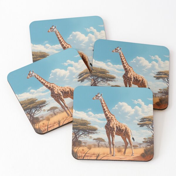 Artikelvorschau, Giraffe Serengeti Schönheit entworfen und verkauft von DrawnThreads.