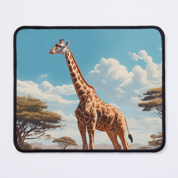 Item preview, Giraffe Serengeti Beauty designed and sold by DrawnThreads.