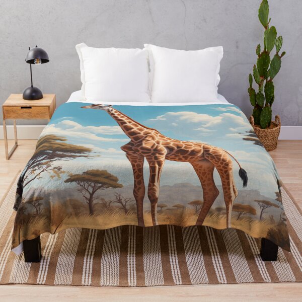 Item preview, Giraffe Serengeti Beauty designed and sold by DrawnThreads.