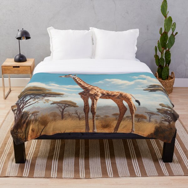 Item preview, La belleza de la jirafa del Serengeti designed and sold by DrawnThreads.
