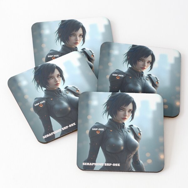 Item preview, Seraphine SRP-09X Cybernetic Warrior Art designed and sold by nhk999.