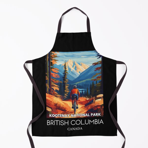 Item preview, A Pop Art Illustration of Kootenay National Park - Canada  designed and sold by StudioRedKoala.