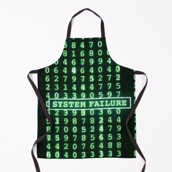Item preview, Matrix Code Rain with System Failure Warning Display designed and sold by BestDetailer.