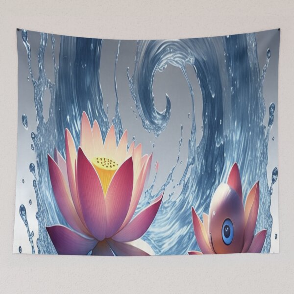 Item preview, The lotus man and the power of water 2 designed and sold by Billiard6163.