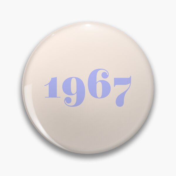 Item preview, 1967 – Stylish lilac vintage in retro typography style designed and sold by Vision Illustrated.