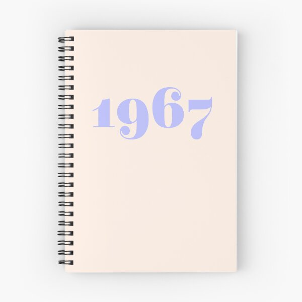 Item preview, 1967 – Stylish lilac vintage in retro typography style designed and sold by Vision Illustrated.