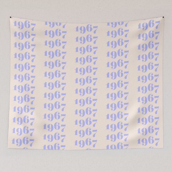 Item preview, 1967 – Stylish lilac vintage in retro typography style designed and sold by Vision Illustrated.