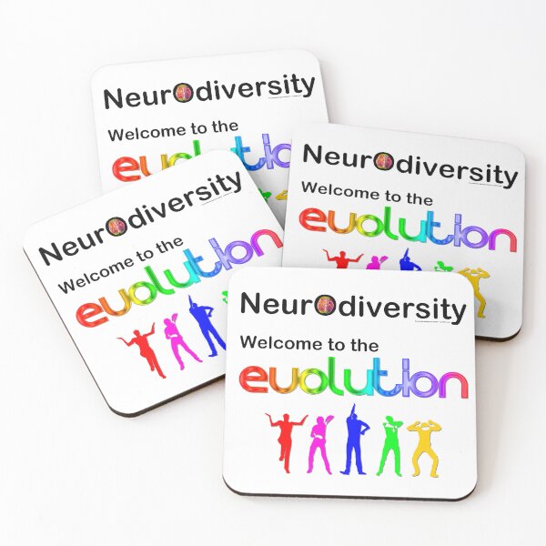 Item preview, Neurodiversity - Welcome To The Evolution designed and sold by Lee Hiller Designs.