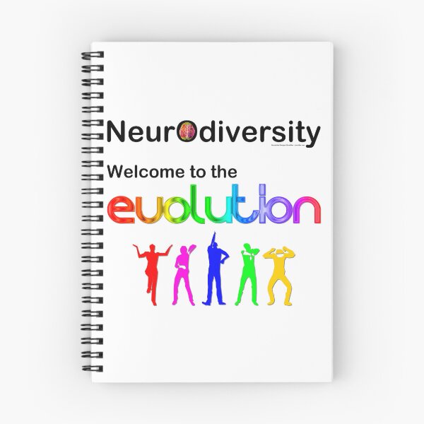 Item preview, Neurodiversity - Welcome To The Evolution designed and sold by Lee Hiller Designs.