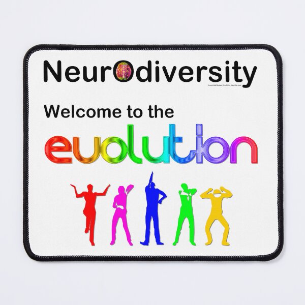 Item preview, Neurodiversity - Welcome To The Evolution designed and sold by Lee Hiller Designs.