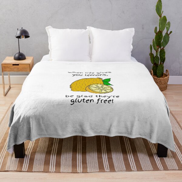 Item preview, When Life Gives You Lemons, Be Glad They're Gluten Free! designed and sold by My Gluten Free Life UK.