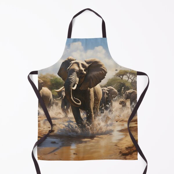 Item preview, Playful Elephants designed and sold by DrawnThreads.