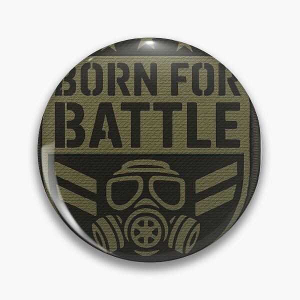 Item preview, Born for Battle – Tactical Military Patch Design designed and sold by FG-Brandworks.
