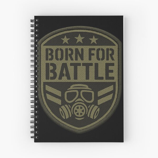 Item preview, Born for Battle – Tactical Military Patch Design designed and sold by FG-Brandworks.
