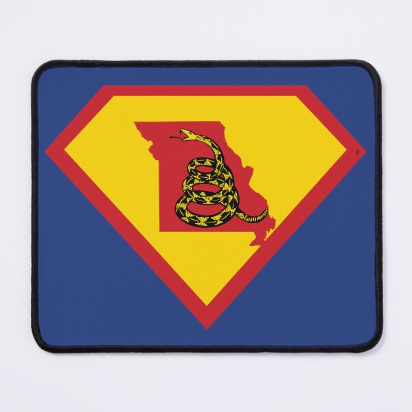 Item preview, MISSOURIAN SHIELD - Freedom Is The Superpower - Gadsden Snake Flag - Dont Tread On Me SUPERHERO MISSOURI design designed and sold by pelagio.