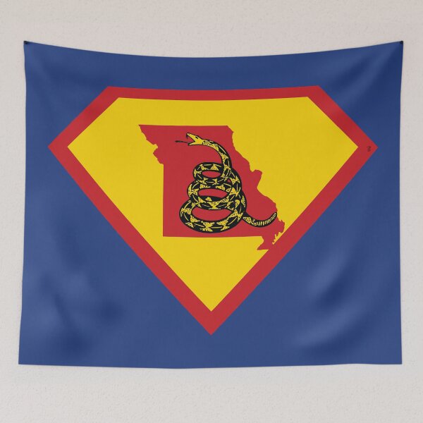 Item preview, MISSOURIAN SHIELD - Freedom Is The Superpower -  Gadsden Snake Flag - Dont Tread On Me SUPERHERO MISSOURI   design designed and sold by pelagio.