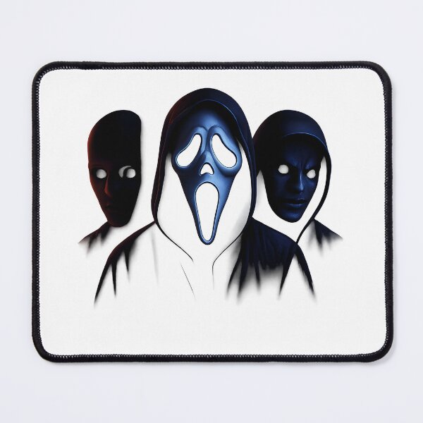 Item preview, Masked in Shadows - Trio of Horror Icons in Darkness designed and sold by WolfPixelRo.