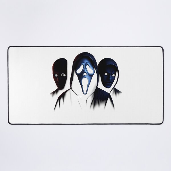 Item preview, Masked in Shadows - Trio of Horror Icons in Darkness designed and sold by WolfPixelRo.