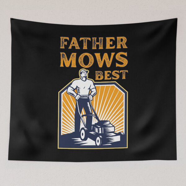 Item preview, Vintage Father Mows Best Gardener Dad Lawn Care Gift designed and sold by Zayavca.