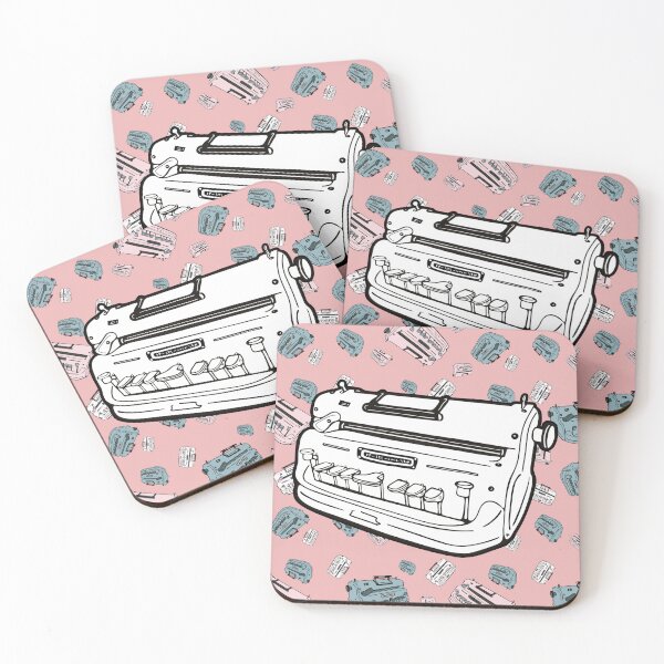 Item preview,  Pop Art Braillers. Left View. PINK AND GREEN designed and sold by LayerCakeDigDes.