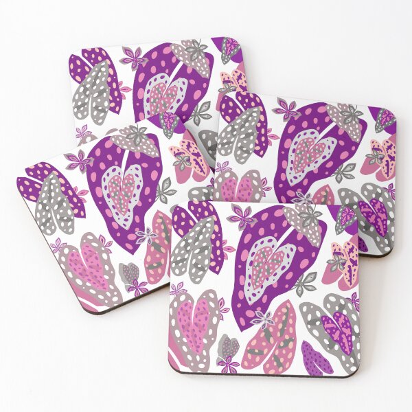 Item preview, Heart shaped leaves scattered here and there designed and sold by Naureen-w-a.