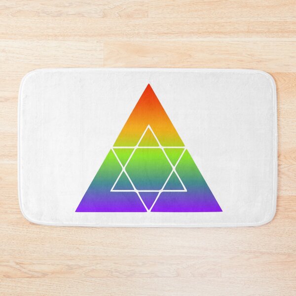 Item preview, Prisma Estrella Arcoíris – Arte Triangular de Geometría Sagrada (Energía Femenina y Masculina) designed and sold by MJ Koldewyn.