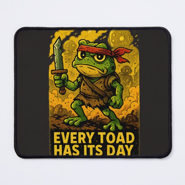 Item preview, Every Toad Has Its Day: The Warrior Frog Rises designed and sold by Thaivi Design.