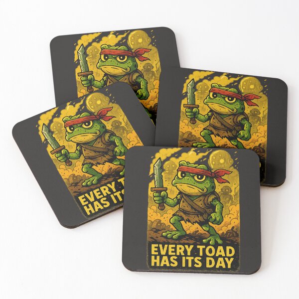 Item preview, Every Toad Has Its Day: The Warrior Frog Rises designed and sold by Thaivi Design.