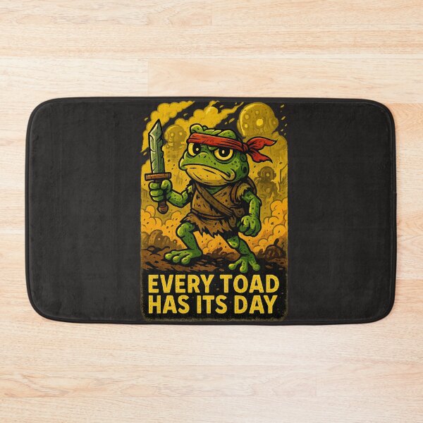 Item preview, Every Toad Has Its Day: The Warrior Frog Rises designed and sold by Thaivi Design.