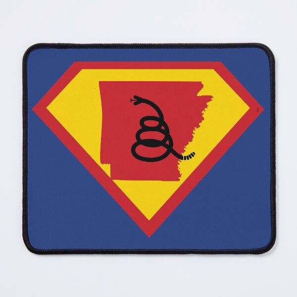 Item preview, ARKANSAN ARKANSAWYER ARKIE ARKANITE  SHIELD - Freedom Is The Superpower - Modern Gadsden Snake Flag - Dont Tread On Me SUPERHERO ARKANSAS   design designed and sold by pelagio.