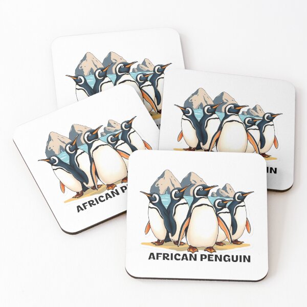 Item preview, Charming African Penguins – Coastal Cuties designed and sold by The Digital Compass.