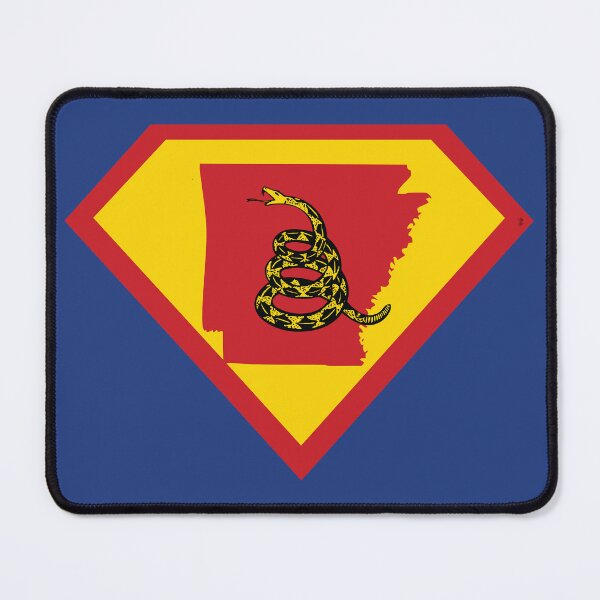 Item preview, ARKANSAN ARKANSAWYER ARKIE ARKANITE SHIELD - Freedom Is The Superpower -  Gadsden Snake Flag - Dont Tread On Me SUPERHERO ARKANSAS   design designed and sold by pelagio.