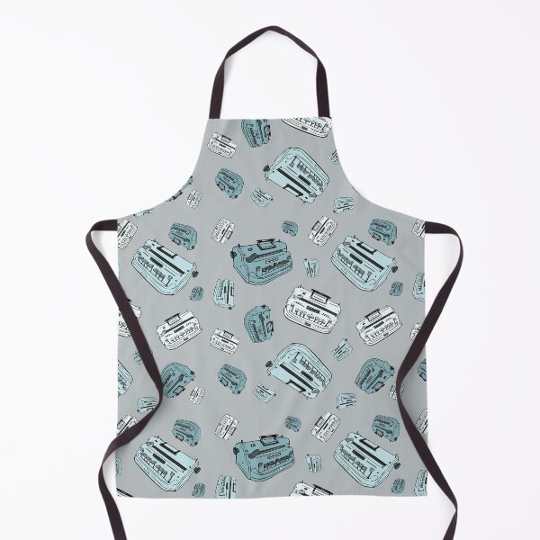 Item preview, Braillers. llustration of braille typing device. Grey green repeating pattern. designed and sold by LayerCakeDigDes.