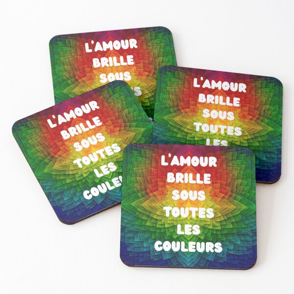 Item preview, Love shines in all colors - designed and sold by EM-AIART.