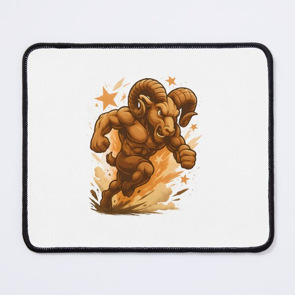 Item preview, Raging Ramr – Wild Power Unleashed designed and sold by WolfPixelRo.