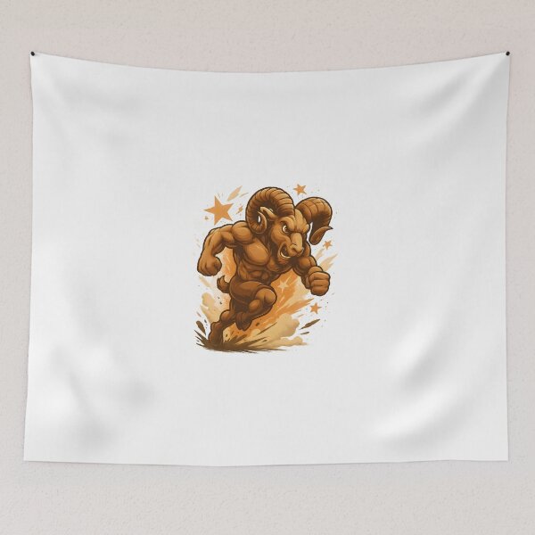 Item preview, Raging Ramr – Wild Power Unleashed designed and sold by WolfPixelRo.