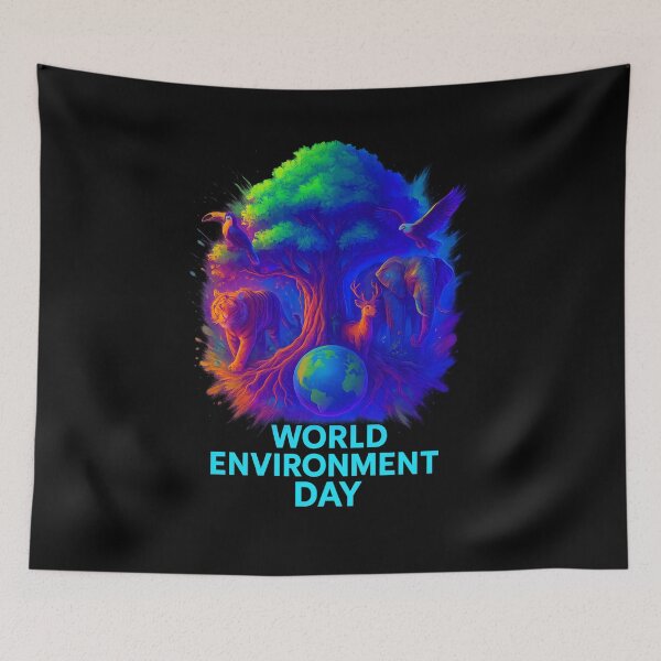 Item preview, Protect Wildlife & Nature | Earth Day & Environment Day Art designed and sold by ExploreAura Studio.