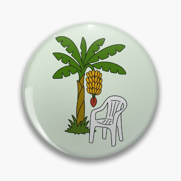 Item preview, Plastic Chair and Banana Tree designed and sold by byebyesally.
