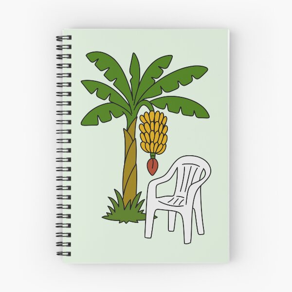 Item preview, Plastic Chair and Banana Tree designed and sold by byebyesally.