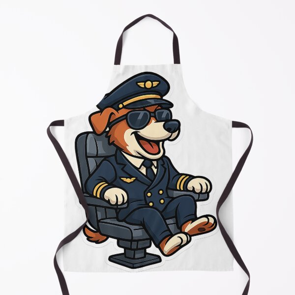 Item preview, Cool Pilot Dog Ready for Takeoff designed and sold by Anime and 90s Style.