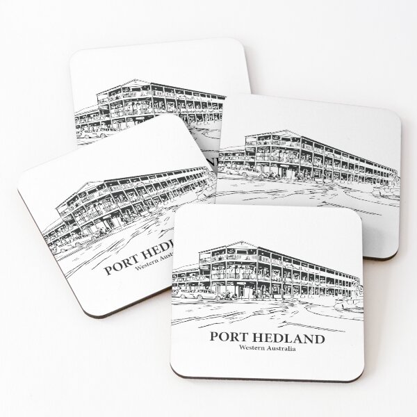 Item preview, Port Hedland - Western Australia designed and sold by Lakeric Cityscapes.