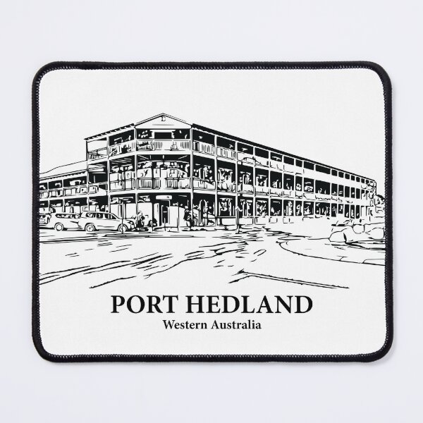 Item preview, Port Hedland - Western Australia designed and sold by Lakeric Cityscapes.