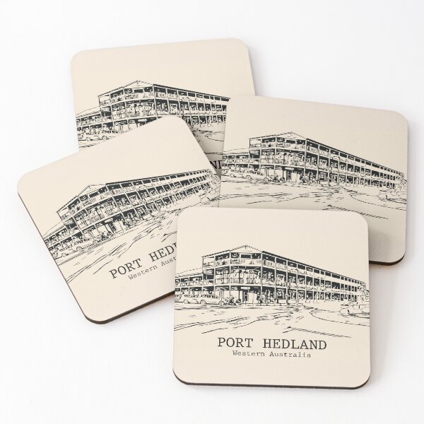 Item preview, Port Hedland - Western Australia designed and sold by Lakeric Cityscapes.