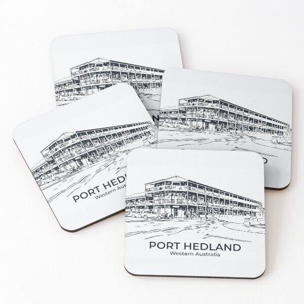 Item preview, Port Hedland - Western Australia designed and sold by Lakeric Cityscapes.