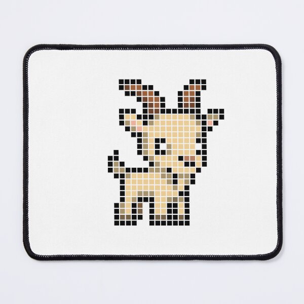 Item preview, Pixeled goat (cream) designed and sold by Brain Fart Buffet.